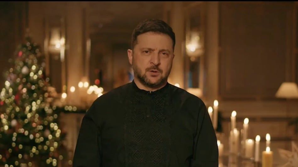 क्रिसमस पर यूक्रेन के राष्ट्रपति जेलेंस्की का संदेश, युद्ध के बीच भावनात्मक अपील