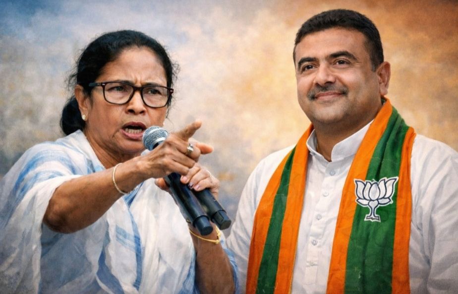 ममता के सामने सुवेंदु