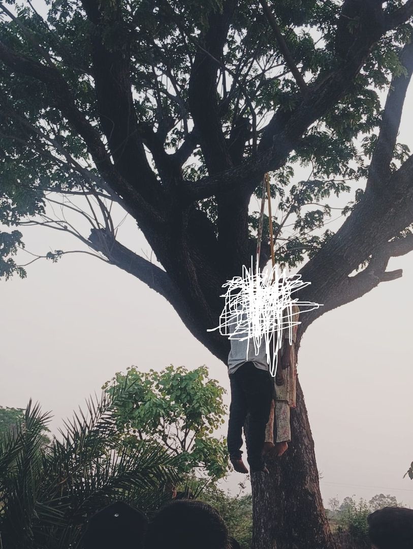 पेड़ से लटकता युवक और युवती का शव बरामद