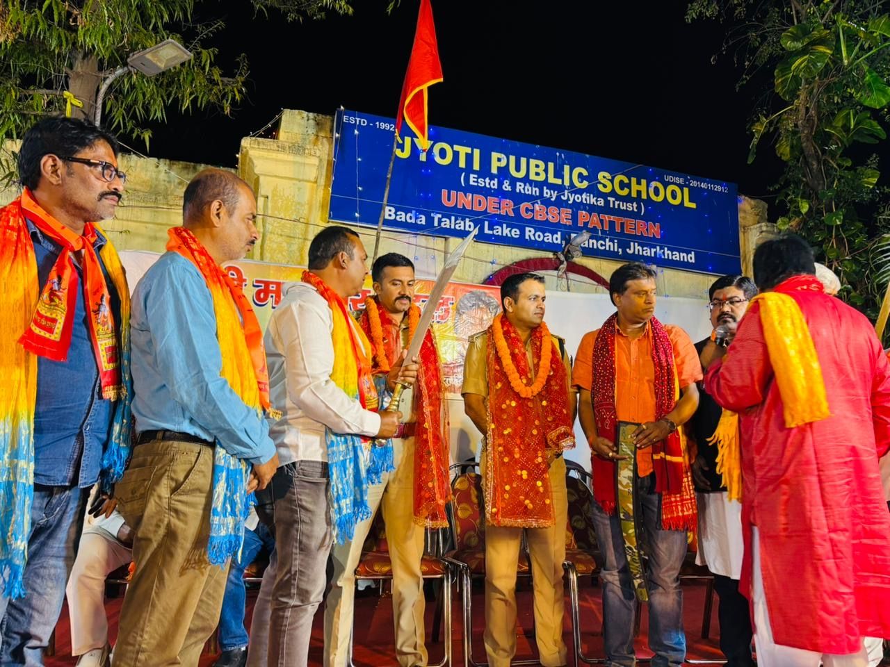 रामनवमी को लेकर रांची में सुरक्षा व यातायात व्यवस्था का एसएसपी ने लिया जायजा