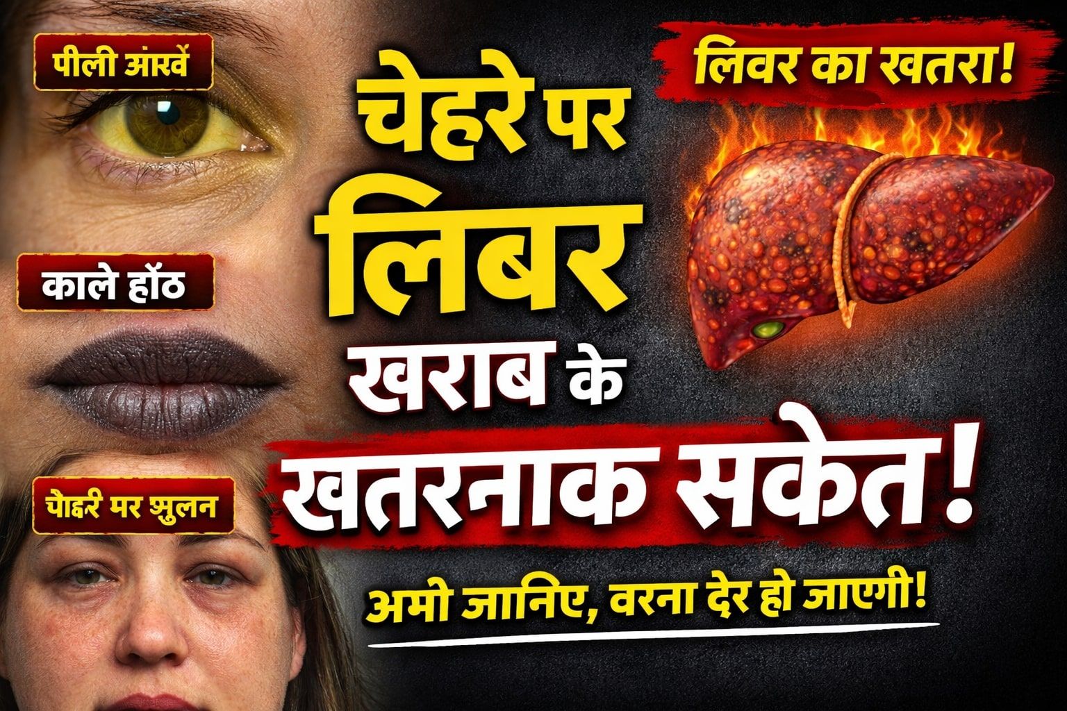 Liver Health: चेहरे पर दिखते हैं लिवर खराब होने के ये खतरनाक संकेत, समय रहते न समझे तो बढ़ सकती है गंभीर बीमारी