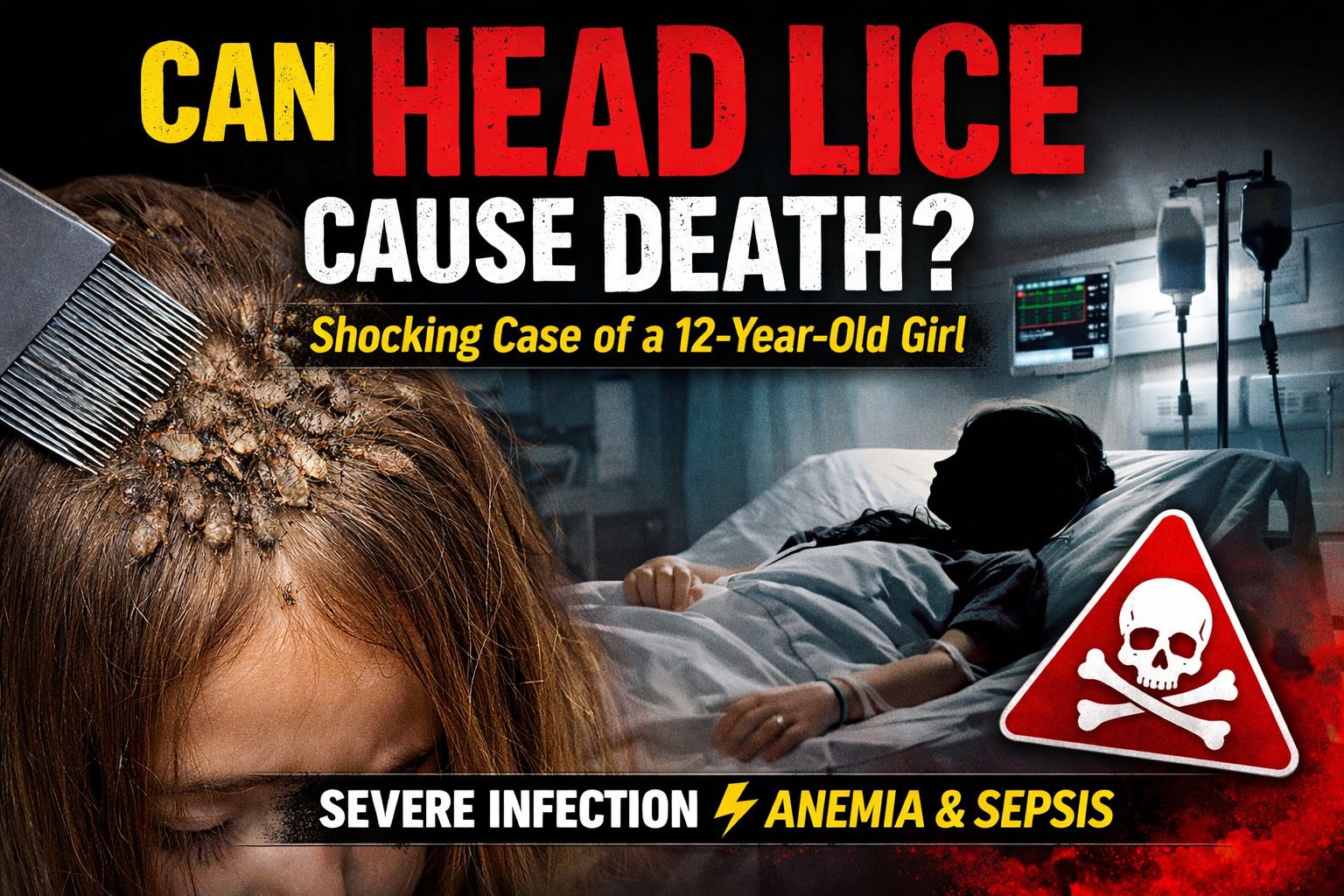 क्या सिर में जुएं होने से मौत हो सकती है?