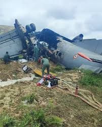 असम के जोरहाट में भारतीय वायुसेना का विमान क्रैश, लैंडिंग के दौरान AN-32 में हुआ हादसा
