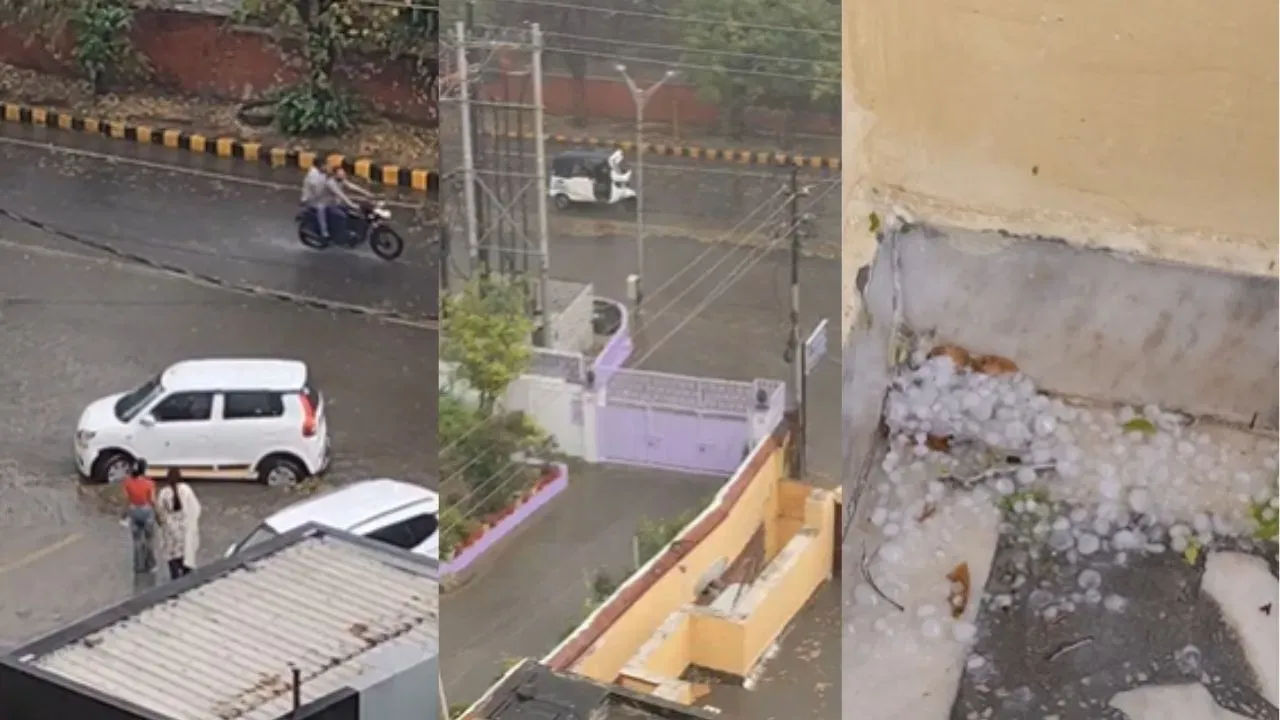 UP में कई जिलों में भीषण आंधी-तूफान, बारिश और ओले भी गिरे; कानपुर में घरों के खिड़की-दरवाजे तक टूटे