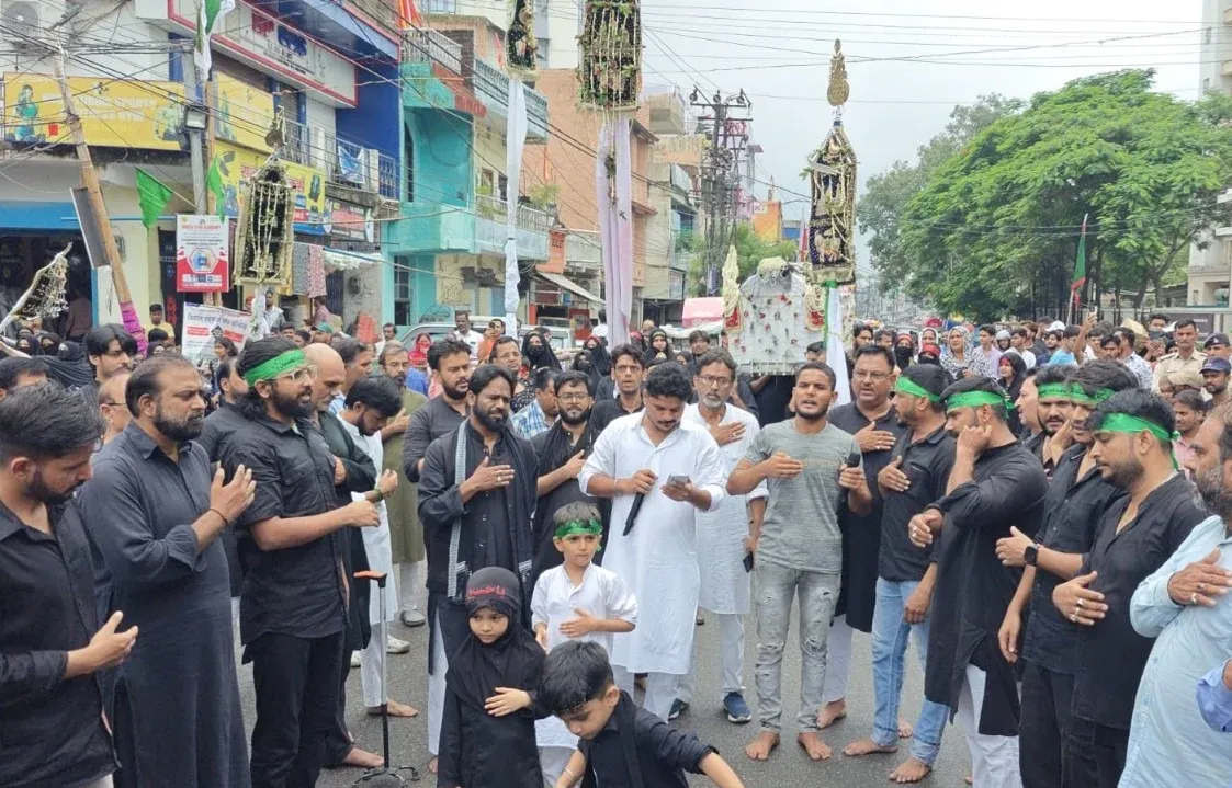 शांति और भाईचारे के साथ मनेगा मुहर्रम, अन्य सामाजिक प्रतिनिधियों ने भी ले रहें हैं बढ़ - चढ़ के हिस्सा