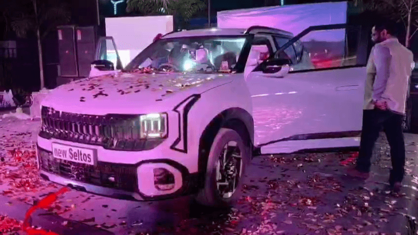 एसयूवी किआ न्यू सेलटॉस का अनावरण