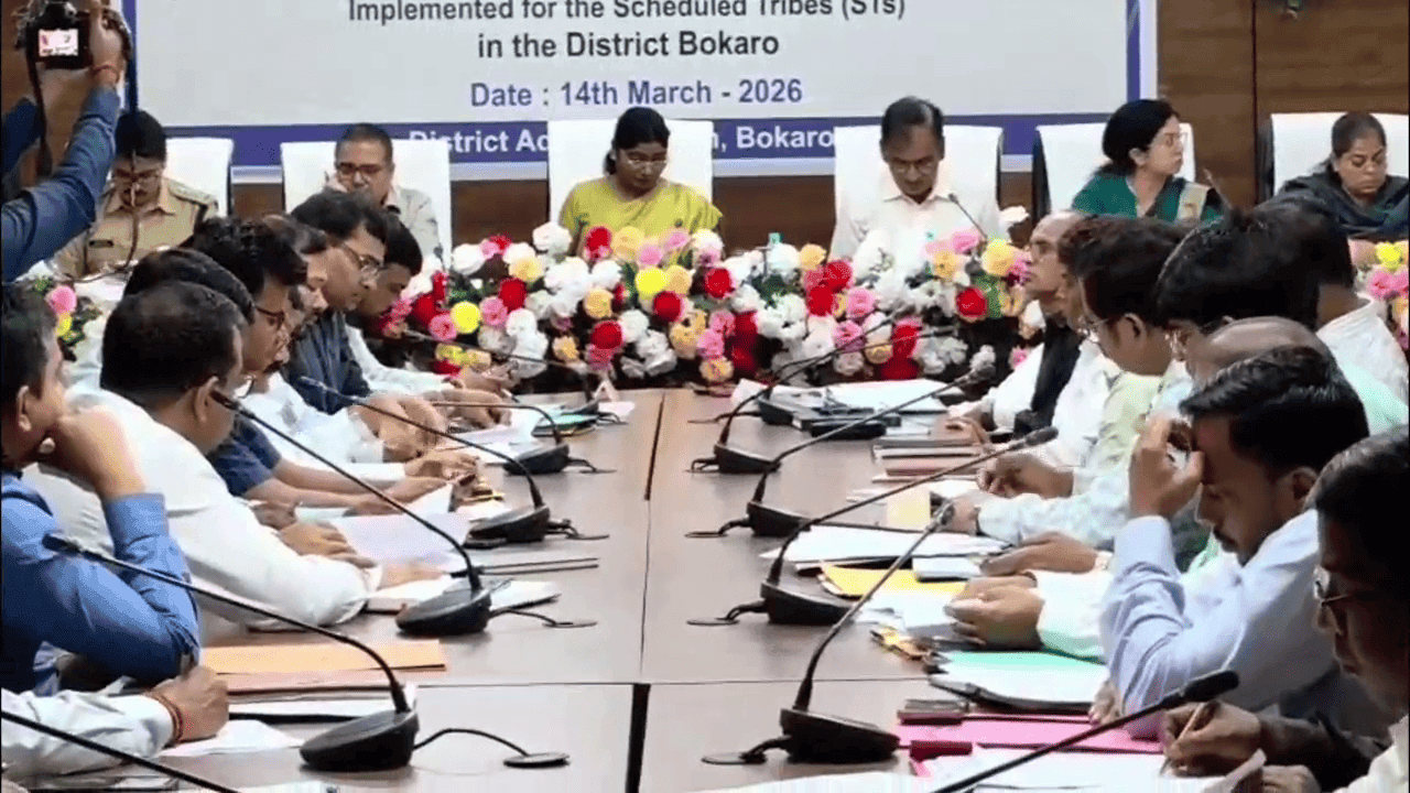 आशा लकड़ा अपने दो दिवसीय दौरे पर बोकारो पहुंची