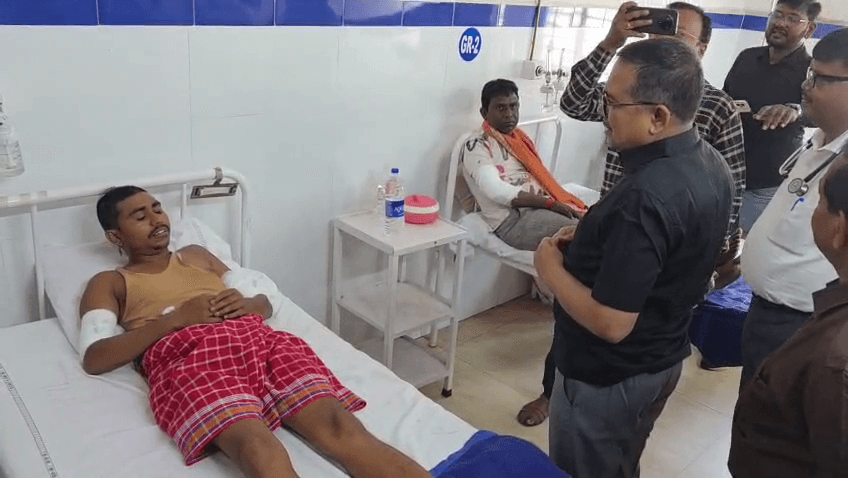 रामनवमी जुलूस के दौरान करंट लगने से सात लोग झुलसे