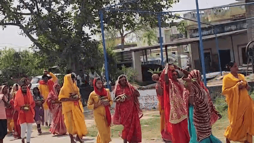 कलश शोभा यात्रा के साथ श्रीलक्ष्मी नारायण महायज्ञ का आगाज