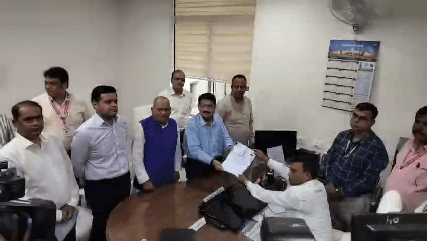 चुनावी मैदान में उतरे परिमल नाथवानी, भाजपा का मिला समर्थन