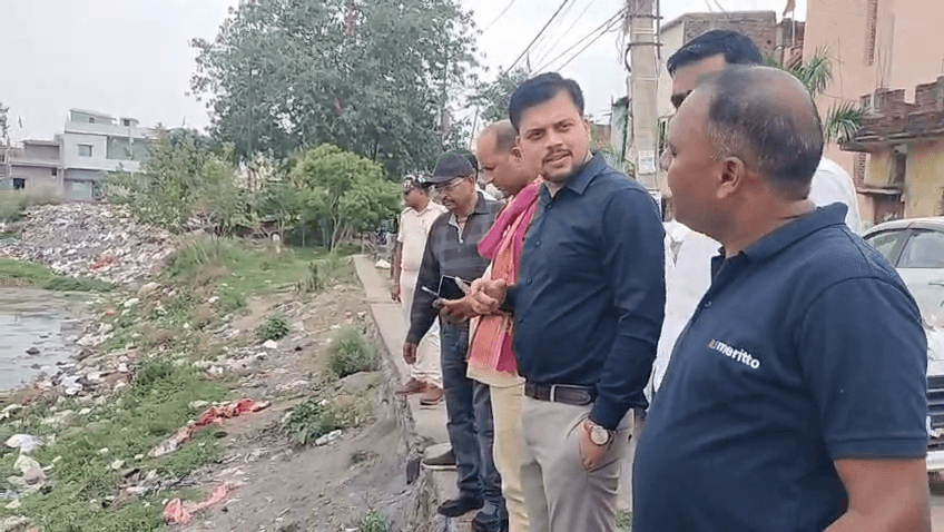 मछलियों के मरने की घटना को लेकर नगर निगम प्रशासन सक्रिय