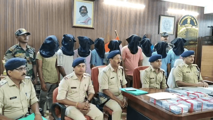 जामताड़ा में साइबर अपराध पर बड़ी कार्रवाई, 9 साइबर ठग गिरफ्तार