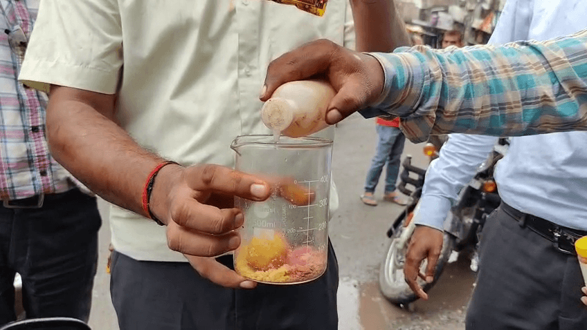 खाद्य सुरक्षा विभाग की टीम ने जांच अभियान चलाया