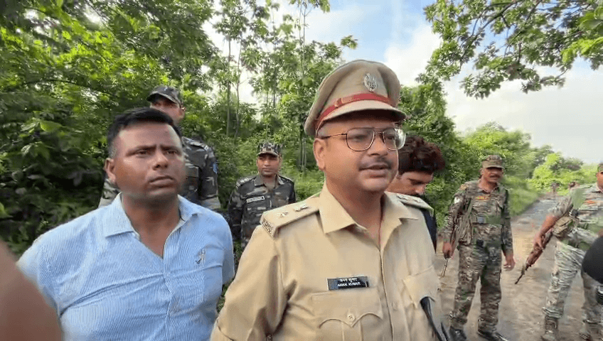 हजारीबाग के बड़कागांव में पुलिस और अपराधियों के बीच मुठभेड़, एक अपराधी को गोली लगी