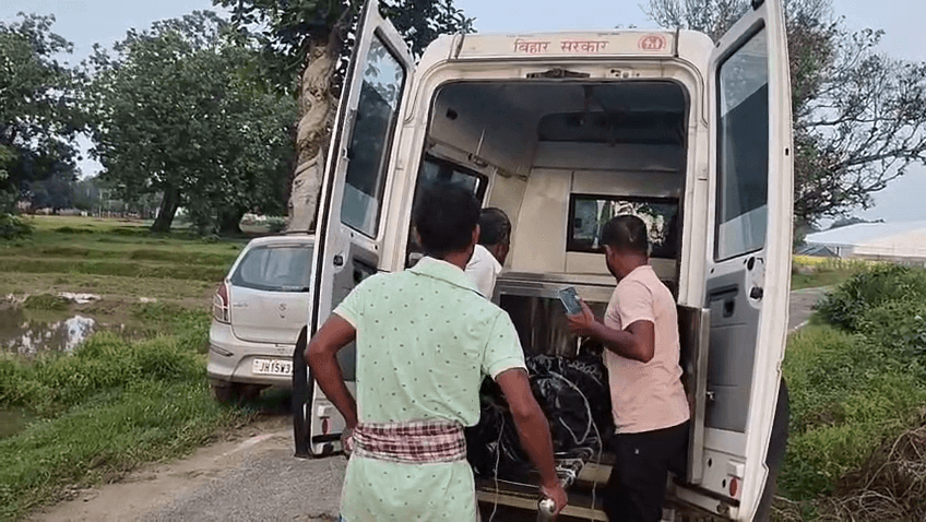कटोरिया पुलिस ने कांवरिया बम का शव बरामद किया