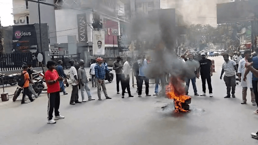 भाजपा का झारखंड बंद, राजधानी रांची में भी दिखा असर