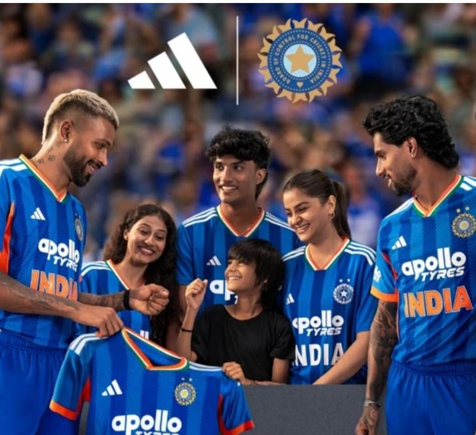 हजारीबाग की आर्या किशोर बनीं झारखंड का गौरव, एडिडास जर्सी कैंपेन में क्रिकेट सितारों संग आईं नज़र