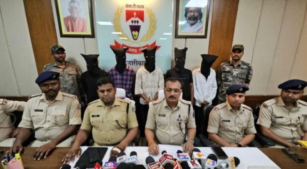 रामनवमी शोभायात्रा के दौरान हजारीबाग में हुई अभिषेक हत्याकांड का खुलासा, पांच गिरफ्तार