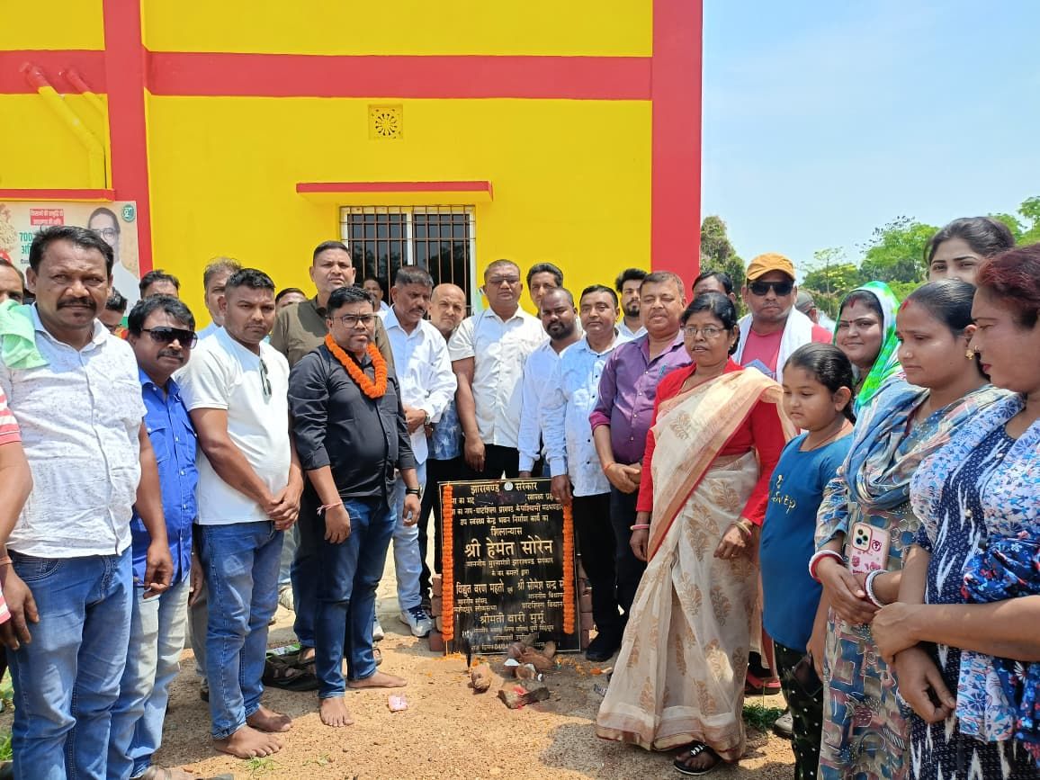 विधायक प्रतिनिधि ने उप स्वास्थ्य केंद्र का किया शिलान्यास